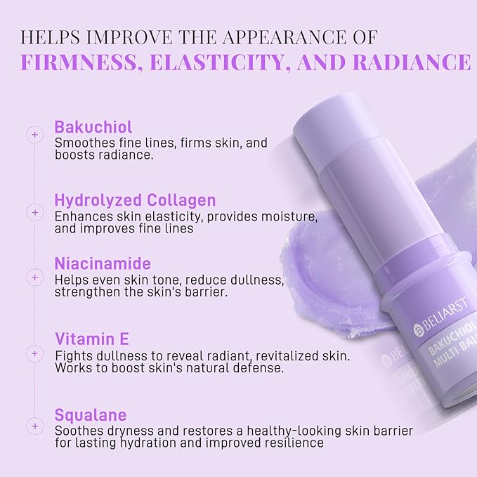 Bakuchiol Eye Balm Stick - Under Eye Cream for Dark Circles and Puffiness, High Potency Retinol Alternative Smooths Fine Lines & Wrinkles for Sensitive Skin, Vegan Moisturizer Stick (0.32oz/9g)
