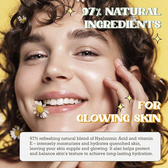 Purifect CEO of H20 Hyaluronic Acid Facial Serum - Ultra Hydrating & Moisturizing Serum for Face, Balances Skin Texture, Vitamin E for Antioxidant Support, Vegan Skincare, Cruelty Free - 1 fl oz