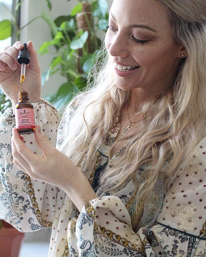Sukin Certified Organic Rosehip Oil, 0.85 fl oz
