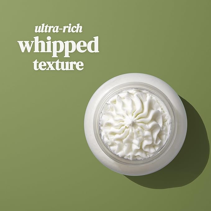 Organic Body Butter with Beeswax | 5 Ingredients | Organic Body Lotion with Whipped Shea Butter, Whipped Body Butter, Organic Lotion For Women, 8.7oz (Unscented)