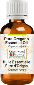 Greenwood Essential Pure Oregano Essential Oil (Origanum vulgare) Steam Distilled 30ml (1.01 oz)