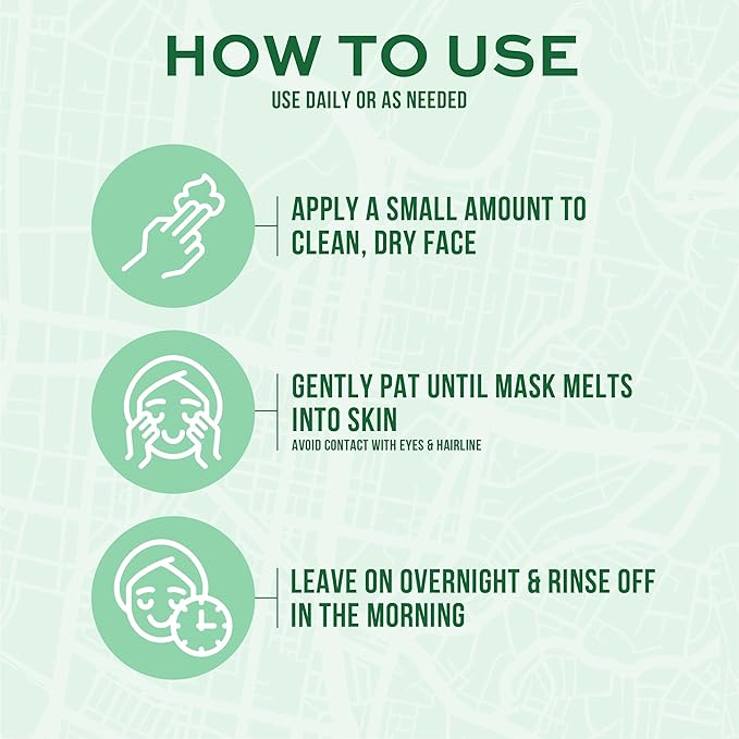 Freeman Exotic Blends Australian Aloe Jelly Mask, Leave-On Overnight Facial Mask, Calm, Soothe Irritation, & Hydrate Dry Skin, Clean Skincare, For All Skin Types, 6 fl. oz./175 ml. Tube