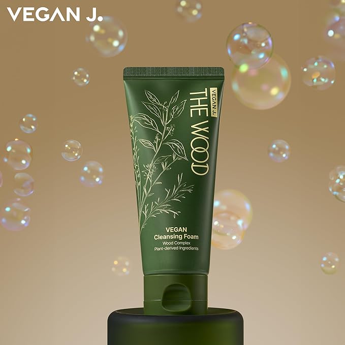The Wood Vegan Cleansing Foam | Cleans 99.37% Impurities | Vegan Certified - 100ml