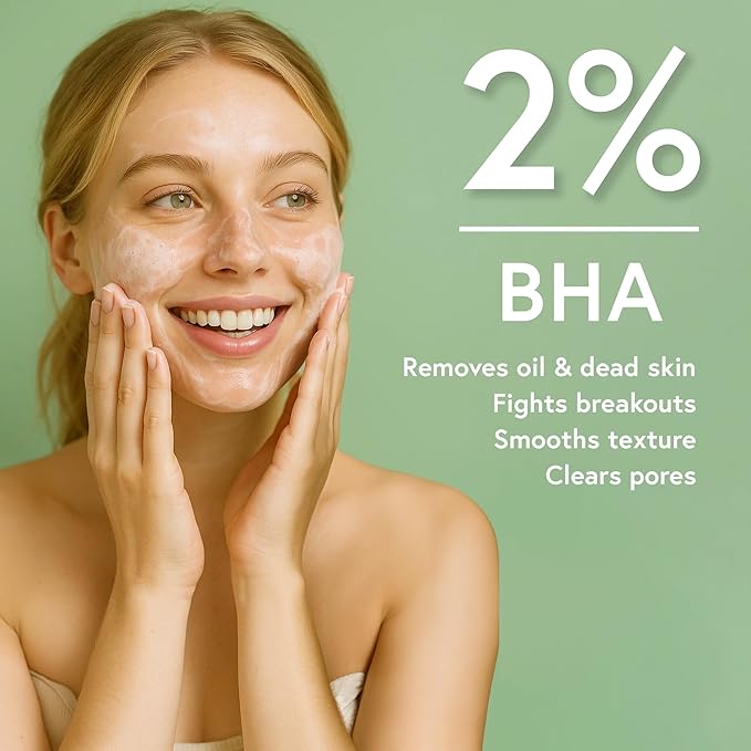 SoloVegan BHA Gel Cleanser | Lightweight, Vegan Korean Skincare for Oily, Acne-Prone Skin (Cleansing Gel, 5.74 fl.oz)