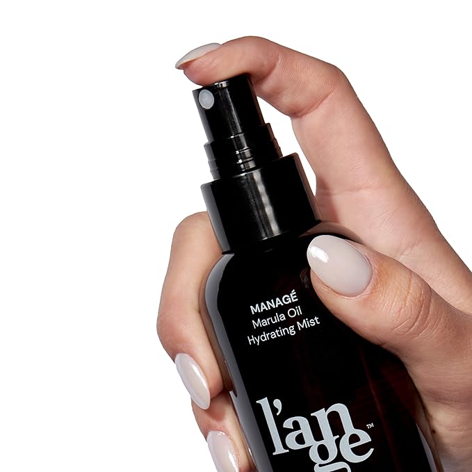 L'ANGE HAIR Marula Oil Hydrating Mist | Hair Oil for Frizzy Hair | Reduces Frizz & Flyaways | Hair Serum for Dry Hair | Locks in Moisture & Shine | Lightweight Hydrating Hair Oil Spray for Smooth Hair