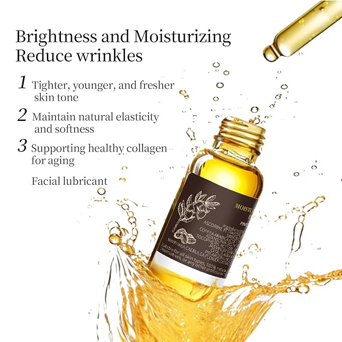 UWPU-IU Oil Natural Extraction of Bakuchiol, Wrinkles and Age Spots, Oil for Scars Enhancement of Skin Collagen Moisturized, for all Skin Types-30ml / 1 Oz