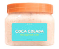 Shea Sugar Body Scub, Coca Colada Scent (21.5 oz) Exfoliating Body Scrub, Natural Coconut, Pineapple for Dry Skin, Moisturizing, Skin Polish for Smooth, Glowing Skin