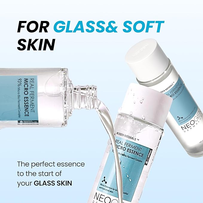 Real Ferment Micro Essence 150ml - Korean Skin Care Toner & Essence Enriched with 93% Ferments for Instantly Hydrated, Healthy Looking Skin 5.07 Fl Oz (150ml)