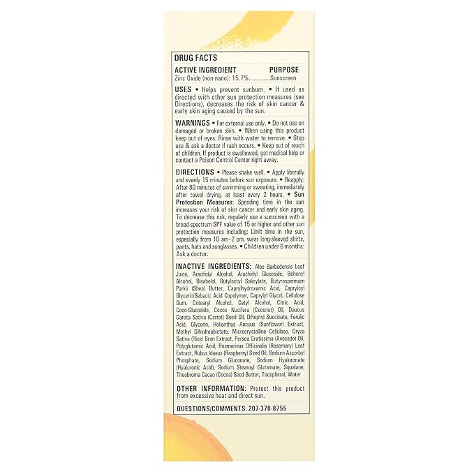 Mad Hippie Hydrating Facial SPF 25+, Zinc Oxide Sunscreen, Reef-Safe Face Cream, Fragrance-Free, 2 Oz