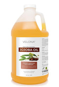 velona Jojoba Oil - 64 oz | 100% Pure and Natural | Golden, Unrefined, Cold Pressed, Hexane Free | Moisturizing Face, Hair, Body, Skin Care, Stretch Marks, Cuticles