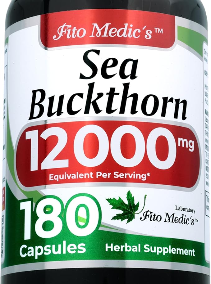 FITO MEDIC'S Lab | sea Buckthorn | seabuckthorn | 180 Capsules.