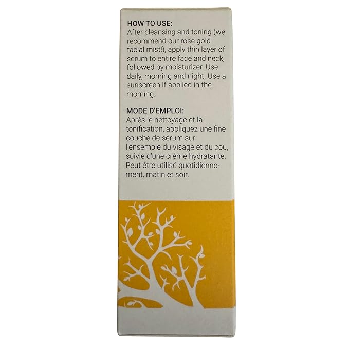 Organic Vitamin C Face Serum with 24K Gold Flakes, Hyaluronic Acid, Vitamin E - Vit C Facial Serum - Acne Scar Treatment, Dark Spot Corrector, Anti Aging & Brightening - Formulated in San Francisco
