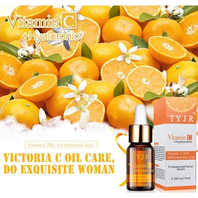 Vitamin C Face Serum - Dark Spot Remover Vitamin C Facial Serum with Hyaluronic Acid, Aloe Vera, & Vitamin E - Anti Aging Face Treatment for Dark Spots, Sun Damage, Fine Lines and Wrinkles