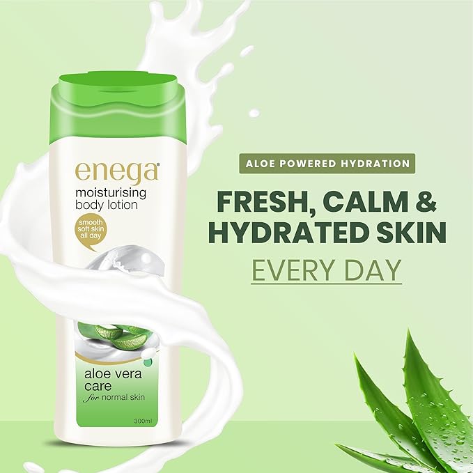Aloe Vera Care Moisturising Body Lotion, 300 ML (10.14 Ounces) - Smooth, Soft Skin All Day with Rich Aloe Vera Deep Moisturization for a Refreshing, Hydrated, Younger-Looking Skin