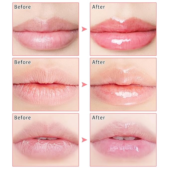 3 Pcs Bee Coconut Apple Honey Pot Lip Mask Sleeping Mask Hydrate Repair Prevent Dry Cracked Lip Exfoliator Care (Strawberry+Apple Lime)