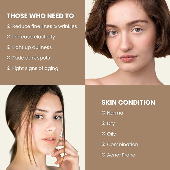 Advanced Plant Stem Cell Eye Serum, Aloe & Vitamin C, Hydrating & Brightening Eye Care Treatment, Smooths Fine Lines, Firms Delicate Skin Beauty, Fast-Absorbing Formula, Airless Pump, 15 ml