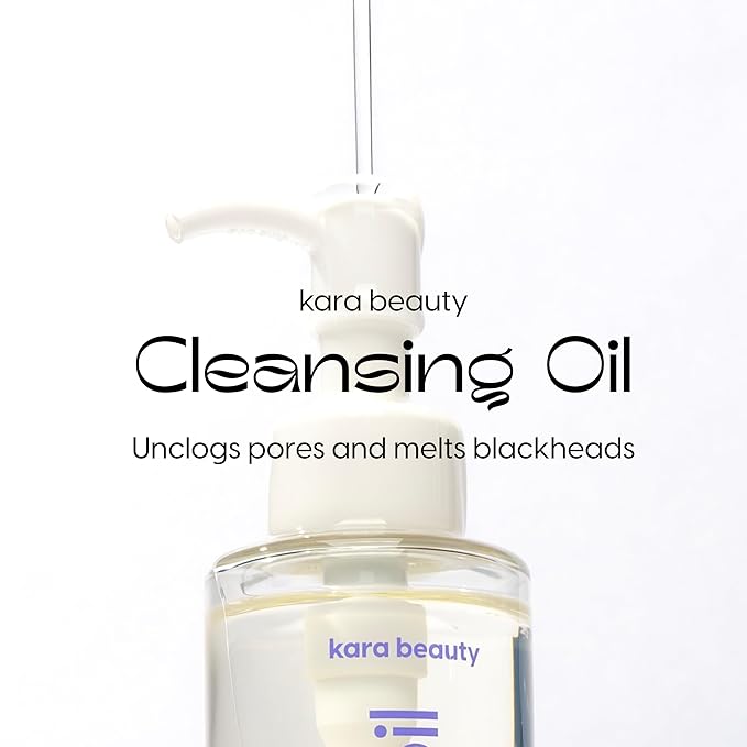 Kara Beauty Radiant Cleansing Oil - Korean Face Wash & Makeup Remover for Women, Gentle Cleanser for Face, Eye Makeup Remover, Facial Cleanser, Skin Care Essential, Cleansing Oil Made in Korea
