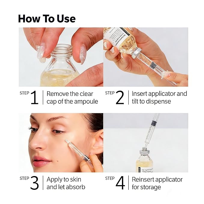 Silk Peptide Intensive Lifting Ampoule Korean Anti-Aging Facial Essence - Face Tightening, Lifting, Smoothing & Hydrating | 50ml (1pcs)