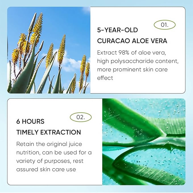 Sadoer Aloe Vera Lip Balm Chapstick, Ultra Hydrating Plant-Based Formula for Soft Lips, 98% Natural Moisturizer, Long-Lasting Nourishment for Dry & Sensitive Lips（1PCS）