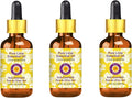 Deve Herbes Pure Lime Essential Oil (Citrus aurantifolia) with Glass Dropper Steam Distilled (Pack of Three) 100ml X 3 (10 oz)