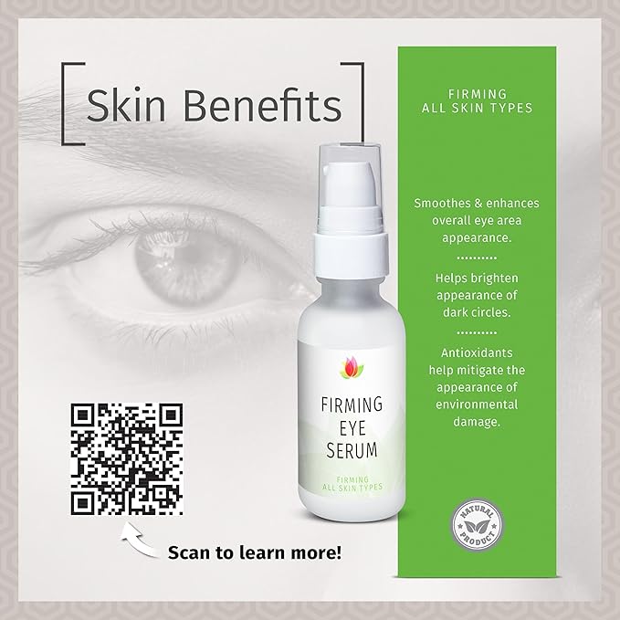 REVIVA LABS - Firming Eye Serum with Alpha Lipoic Acid, Vitamin C Ester & DMAE (1.0 fl.oz)