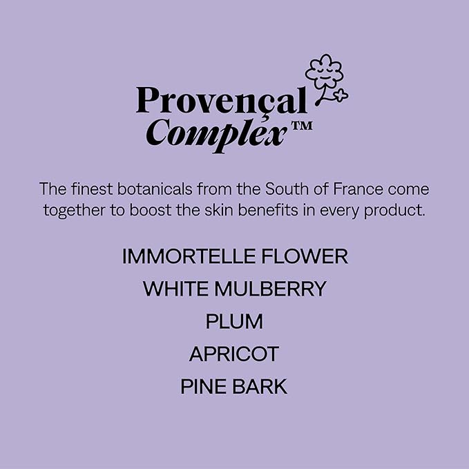 Provence Beauty Pore Amour Clarifying Clay Mask – French Green Clay Mask with Caffeine, Niacinamide & Willowbark BHA – Deep Pore Cleansing Mask, Absorbs Oil & Refines Skin – 3 fl oz
