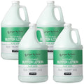Ginger Lily Farms Club & Fitness Soothing Butter Lotion for Dry Skin, 100% Vegan & Cruelty-Free, Aloe Vera Scent, 1 Gallon (Pack of 4)