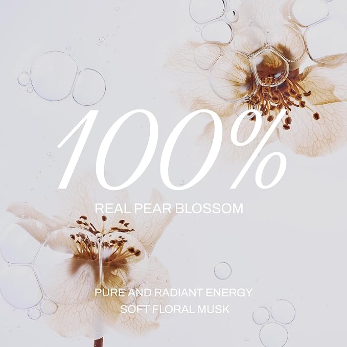 Whamisa Organic Pear Blossom Essence Toner, Fermented Ingredient Formula for Radiant Skin, Facial Toner, Revitalizing, Hydrating, Moisturizing, Korean Skin Care (160ml)