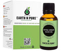 Earth N Pure Extra Virgin Olive Oil (Jaitun Oil) Cold Pressed, Natural, Therapeutic Grade 30 ml