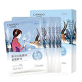 CHANDO HIMALAYA Snow Saussurea Soothing Mask (26mlx5PCS) - Soothing & Hydrating Facial Mask with Saussurea Involucrata Extract and Panthenol, Paraben-Free