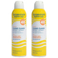 Seaweed Bath Co. Clear Guard SPF 40 Sport Broad Spectrum Sunscreen Spray, 6 Ounce (Pack of 2), Sustainably Harvested Seaweed, Aloe, Avocado Oil