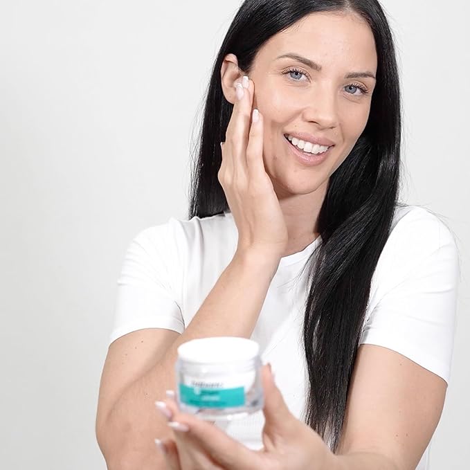 Babaria Collagen Vegan Anti Aging Moisturizer Face Cream - Plants Based Face Moisturizer for Skin Rejuvenation - 1.7 oz