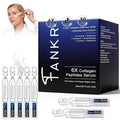 6X Collagen Peptides Serum, Anti-Aging Hydrating Serum for Plump & Firm - Looking Skin, Peptides Serum for Face - Fine Lines & Wrinkles & Radiance, with Multi Peptide and Deep Collagen(1.5 ml*30)