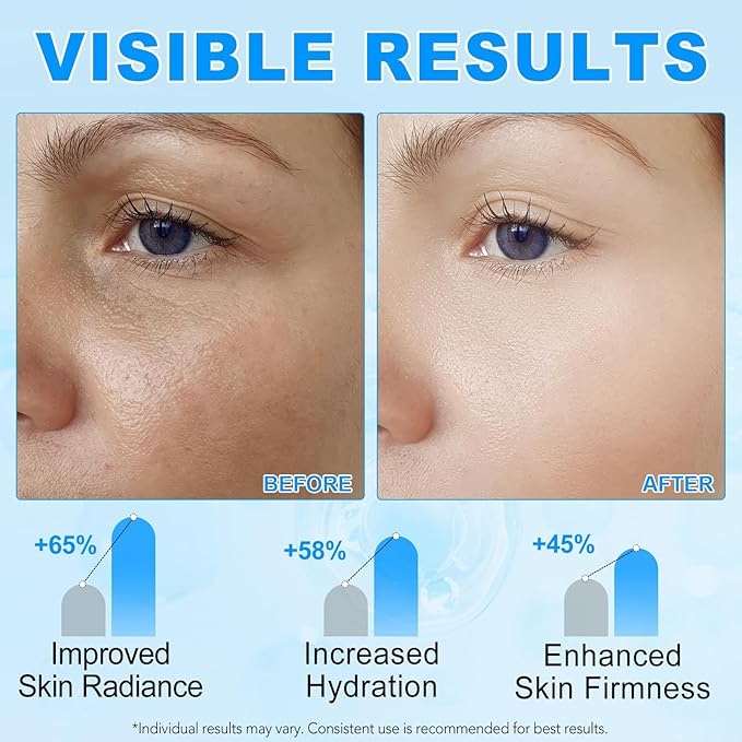 Hyaluronic Acid Powder 100% Pure, Hyaluronic Acid Serum Powder for Skin & Face, Dual Molecular Weight, Deep Hydration & Anti-Aging, DIY Serum Ingredient, Vegan Fragrance-Free(4.23oz/120g)