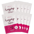 FACETORY K Beauty Face Mask Skin Care - Everyday ACAI Rejuvenating Sheet Mask | Plant-Based with Acai Infusion (10 Pack)