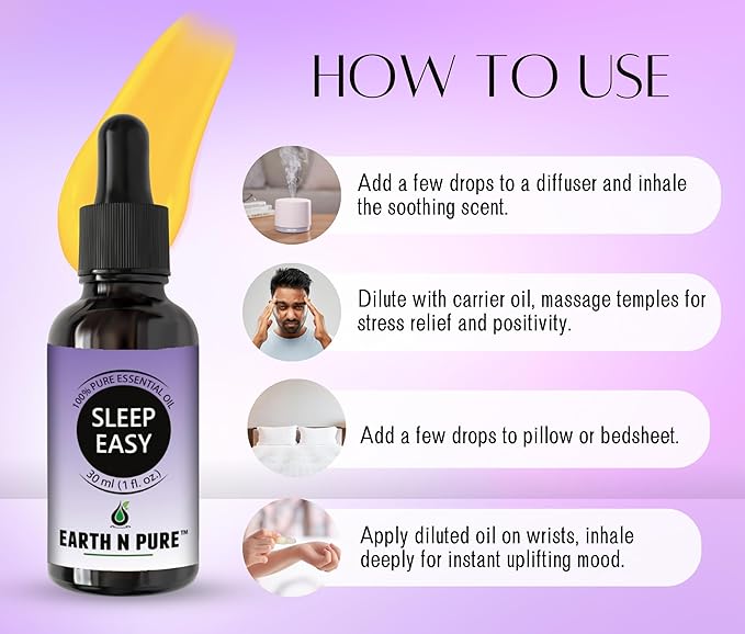 Earth N Pure Essential Oil Blend for Sleep Easy 50 ml