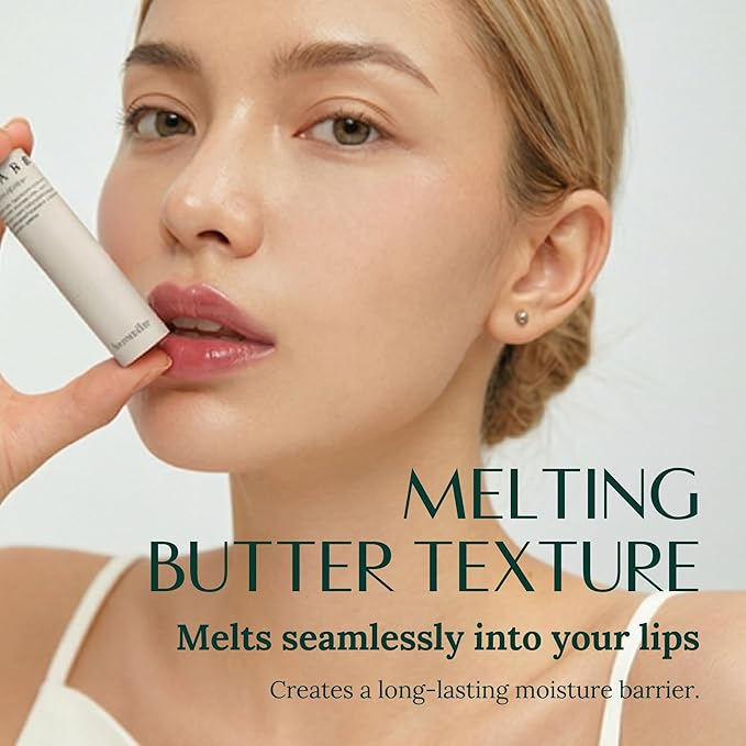 hersteller Nearby Recharging Lip Balm Vegan Butter Complex Intensive Moisturizing Treatment for Dry Lips and Cheek Natural Healthy (Red Origin)