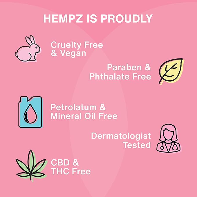 Hempz Sweet Jasmine & Rose Herbal Body Moisturizer for Women, 17 Fl. oz. - Moisturizing Lotion with 100% Pure Hemp Seed Oil, Collagen, Shea Butter - Hydrating Vegan Lotion for Dry Skin