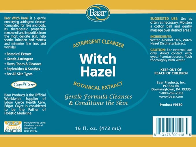 Witch Hazel, 16 fl. oz.