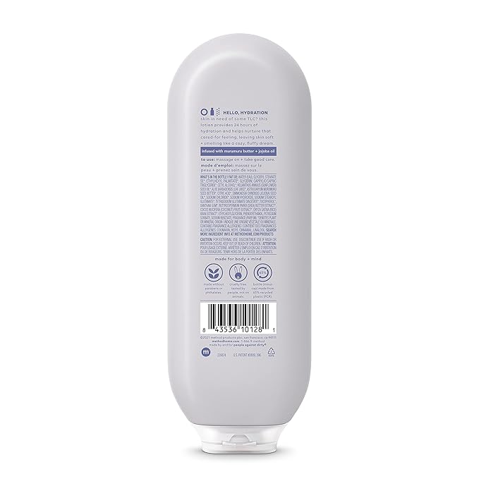 Method Daily Lotion, Simply Nourish, Moisturizer for 24 Hours of Hydration, 13.5 fl oz (Pack of 1)