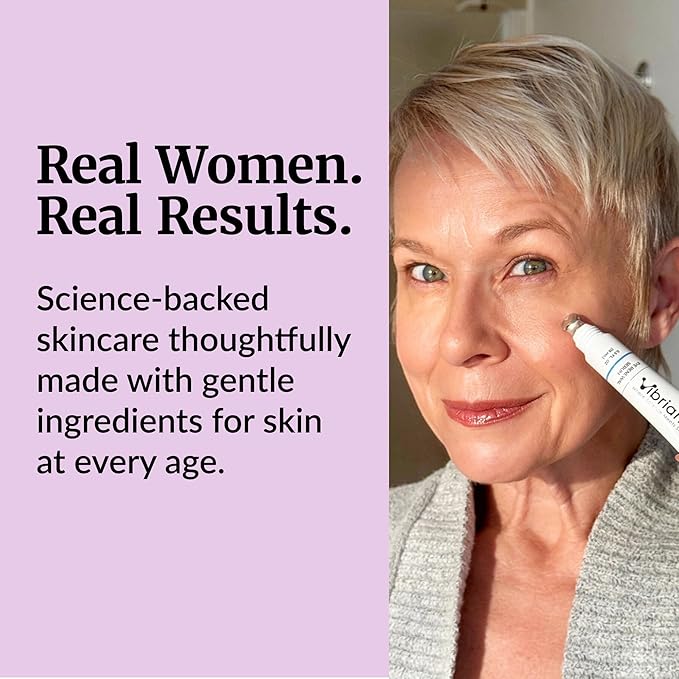 Vibriance Eye Renewal Serum for Mature Skin - Dark Circles, Puffiness & Fine Lines Treatment - 6 Advanced Ingredients with Caffeine & Hyaluronic Acid