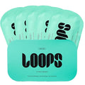 LOOPS CLEAN SLATE - Detoxifying Hydrogel Face Masks - Detoxify, Cleanse, and Soothe - Deeply Purifying and Super Hydrating - Radiant Skin Mask Face Mask Minimizes the Look of Pores, 5pc