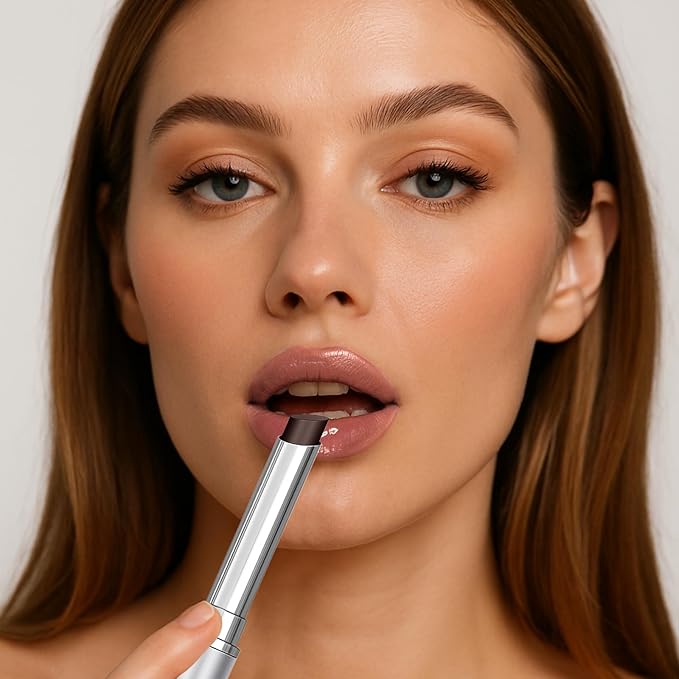 Honey Lipstick Tinted Lip Balm, Hydrating Sheer Lip Color for All Skin Tones, Moisturizing Lightweight Lip Balm with Natural Shine, Nourishing Glossy Black cherry Tint