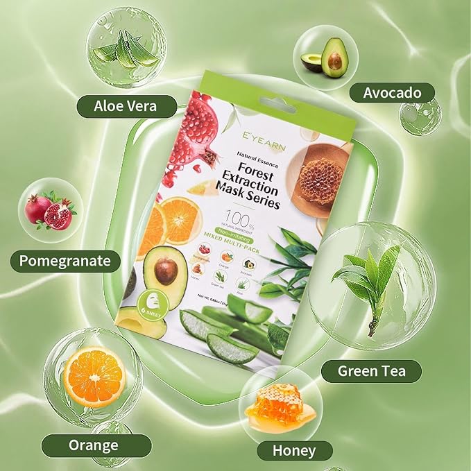Herbal Face Sheet Masks