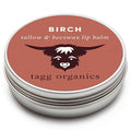 Birch Tallow Lip Balm – Certified Organic Grass-Fed Tallow, Deep Conditioning for Dry, Chapped Lips, Metal Tin Packaging, 0.5 oz
