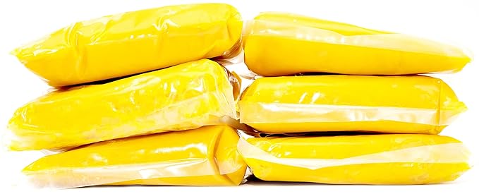 MGL Naturals Raw African Shea Butter Yellow 5 lb, 100% Pure, Raw and Unrefined. Nourish and moisturize. Use alone or DIY recipes. From Ghana, West Africa. 5 lb