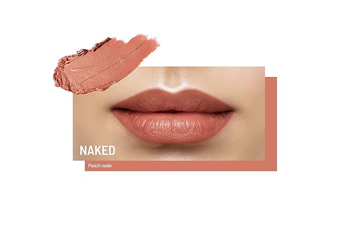 Mom's Secret Natural Lipstick, Made with Organic Ingredients, Rich in Vitamin E, Vegan, Paraben Free, Gluten Free, Cruelty Free, Made in the USA. 0.16 oz. (Naked)