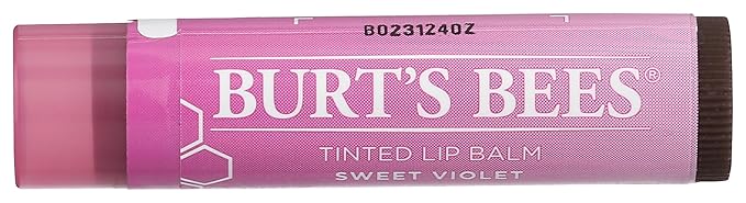Burt's Bees Tinted Lip Balm, Sweet Violet, 1 Count