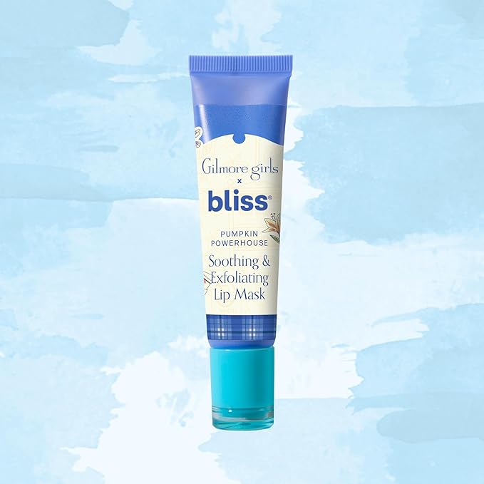 Gilmore Girls x Bliss Pumpkin Powerhouse Exfoliating & Soothing Lip Mask | Hydrating Overnight Lip Balm Mask for Dry Lips