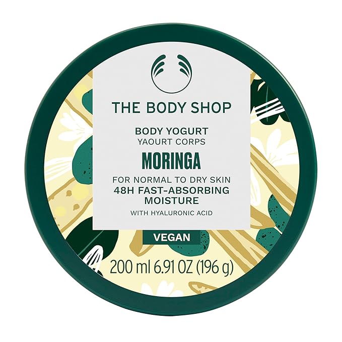 The Body Shop Moringa Body Yogurt, 6.98 Oz (Vegan)